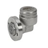 Thermodynamische condenspot fig. 8954E roestvaststaal maximum drukverschil 47.8 bar lage capaciteit PN40 universele swivel flens